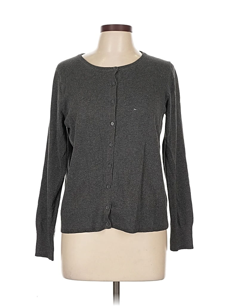 Pre-owned Old Navy Cardigan Sweater In Gray