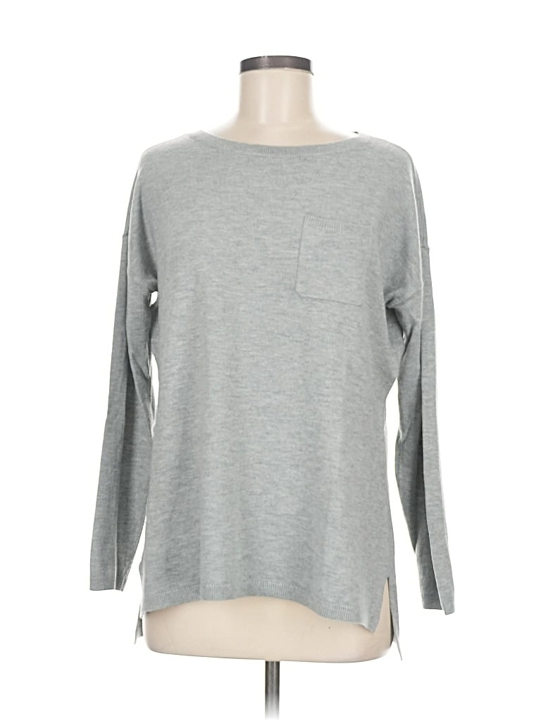 Pre-owned Talbots Outlet Pullover Sweater In Gray