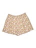 MDS Stripes 100% Cotton Floral Yellow Shorts Size 2 - photo 1