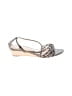 Elie Tahari Silver Gray Wedges Size EU 37 1/2 - photo 1