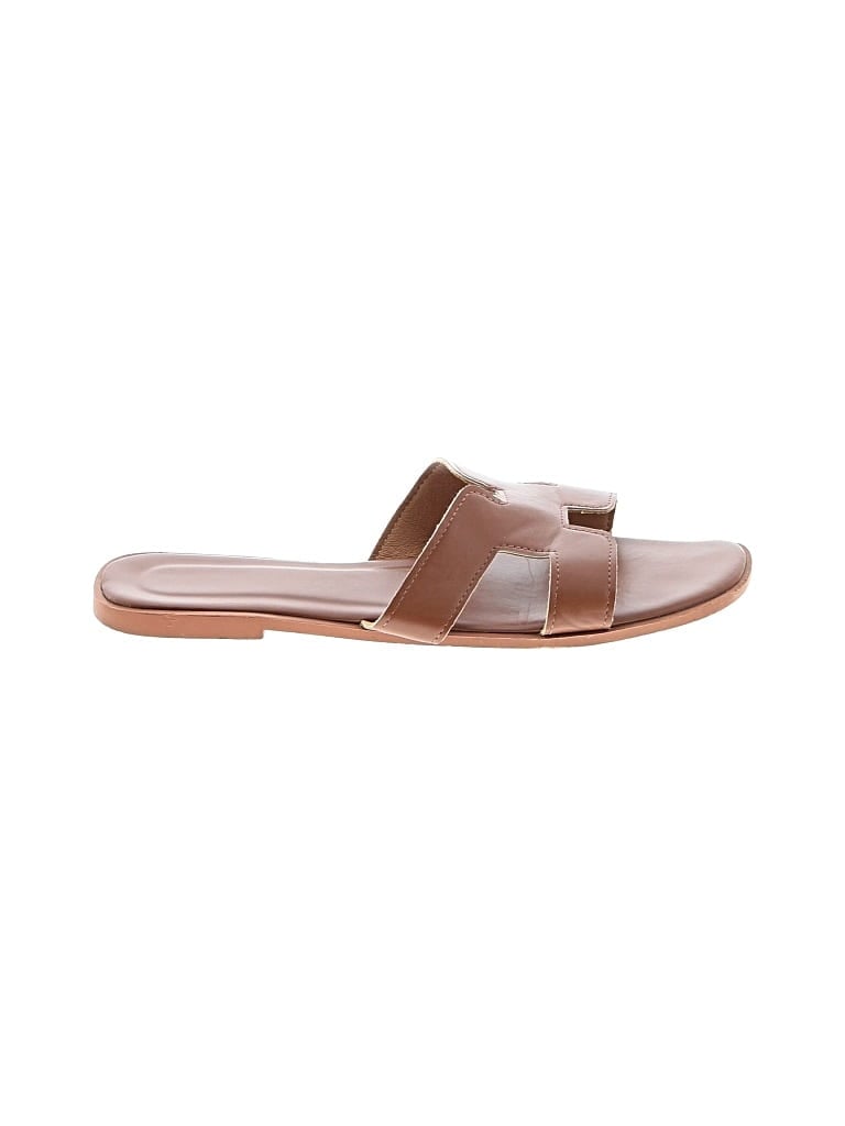 UNBRANDED Pre-owned Sandals In Brown
