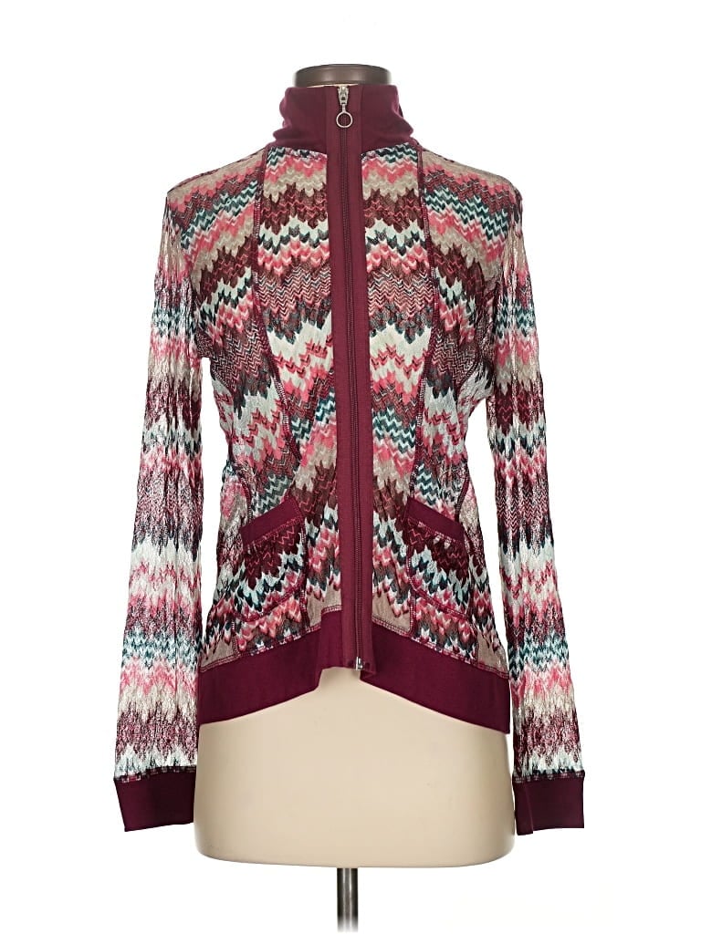 Pre-owned Betty Barclay Jacket In Burgundy