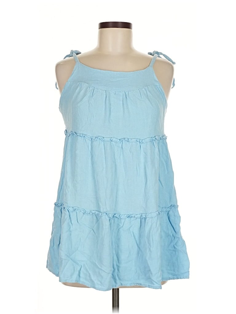 Pre-owned La Hearts Casual Dress In Blue