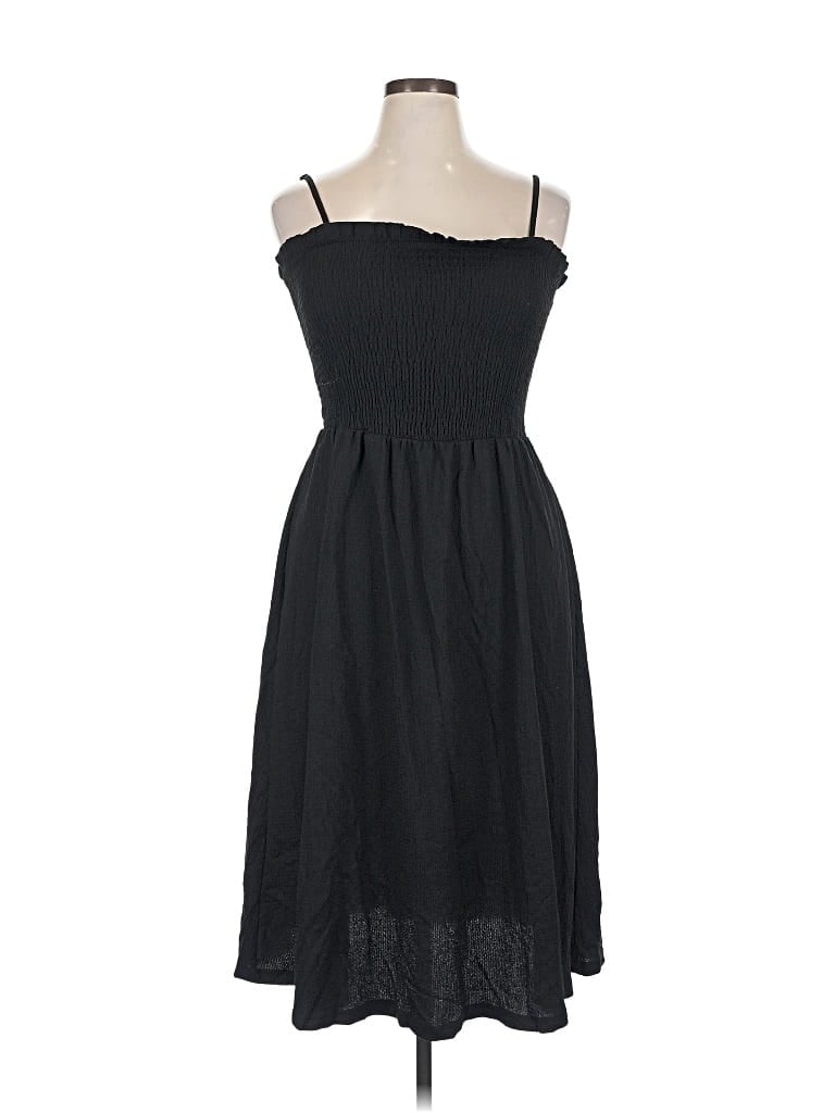 H&M Pre-owned Casual Dress In Black