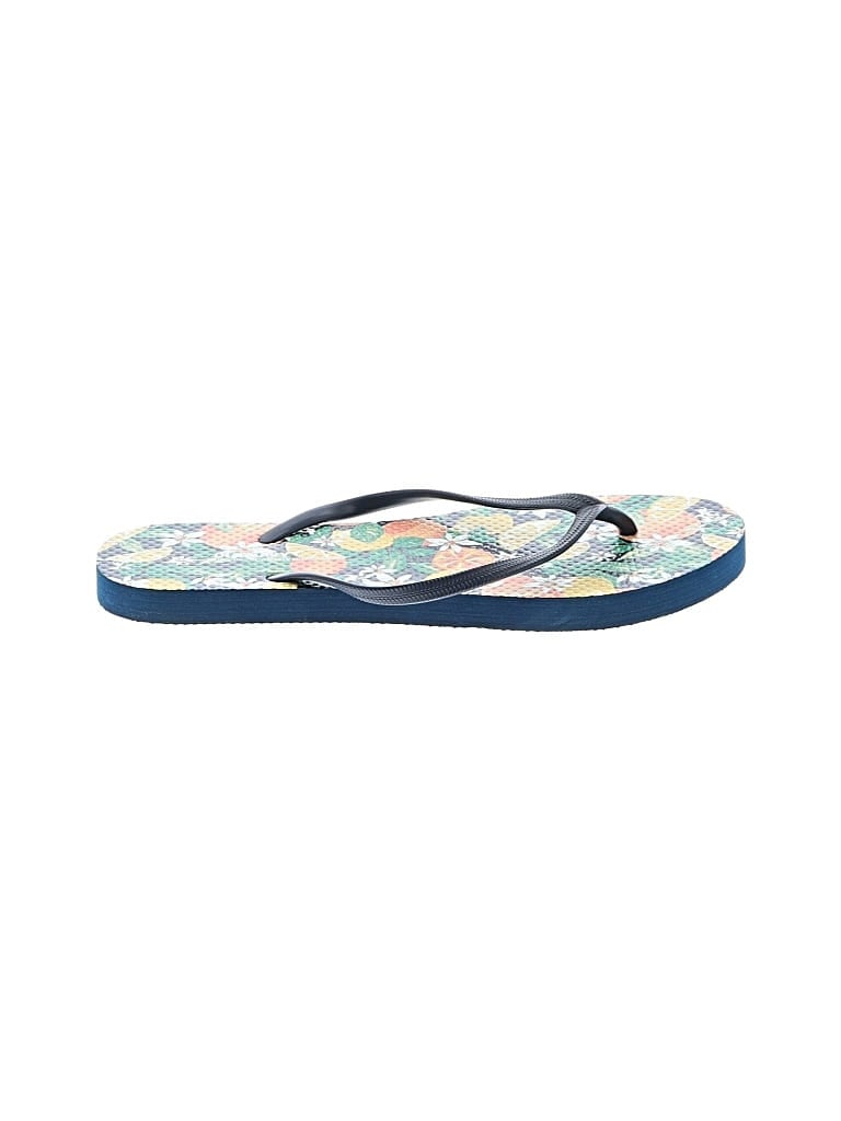 OLD NAVY Pre-owned Flip Flops In Blue