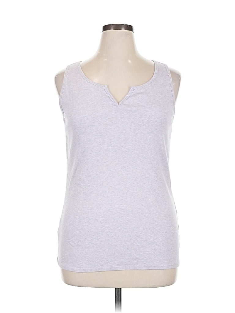 Pre-owned Eddie Bauer Sleeveless T-shirt In Gray