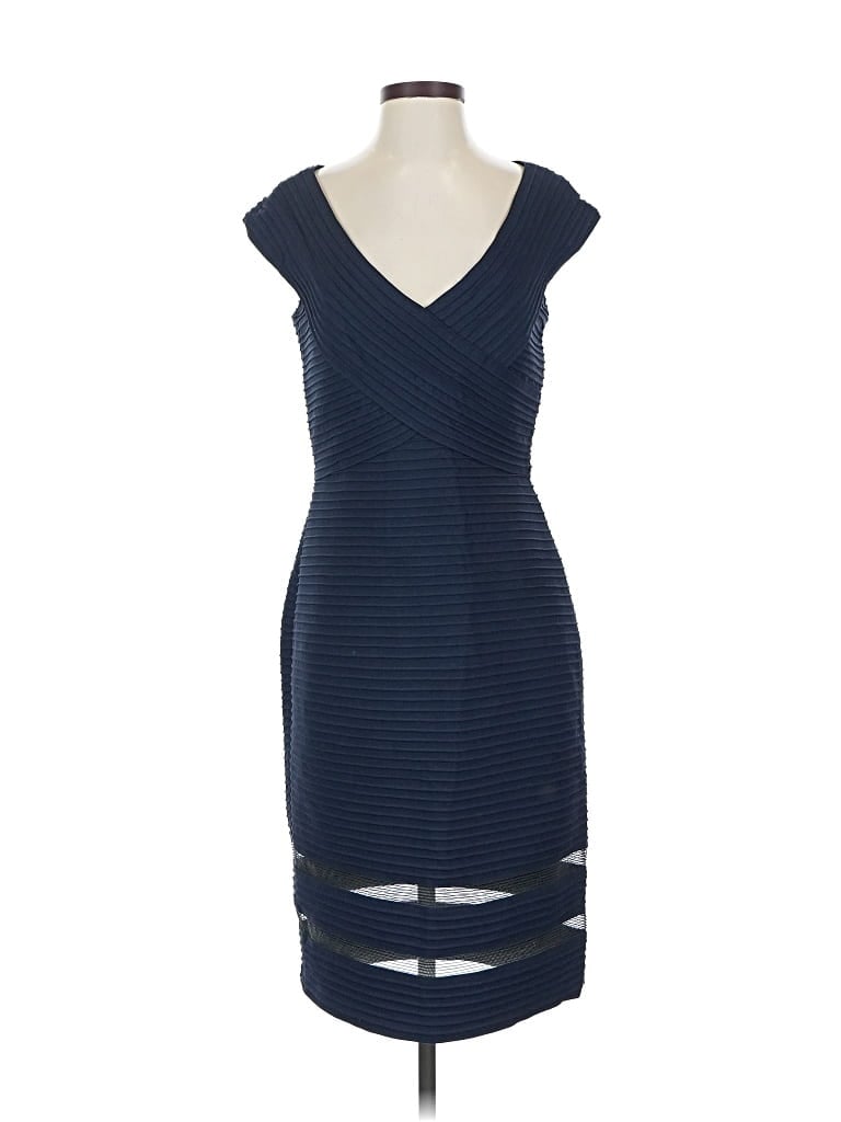 Pre-owned Tadashi Shoji Cocktail Dress In Blue