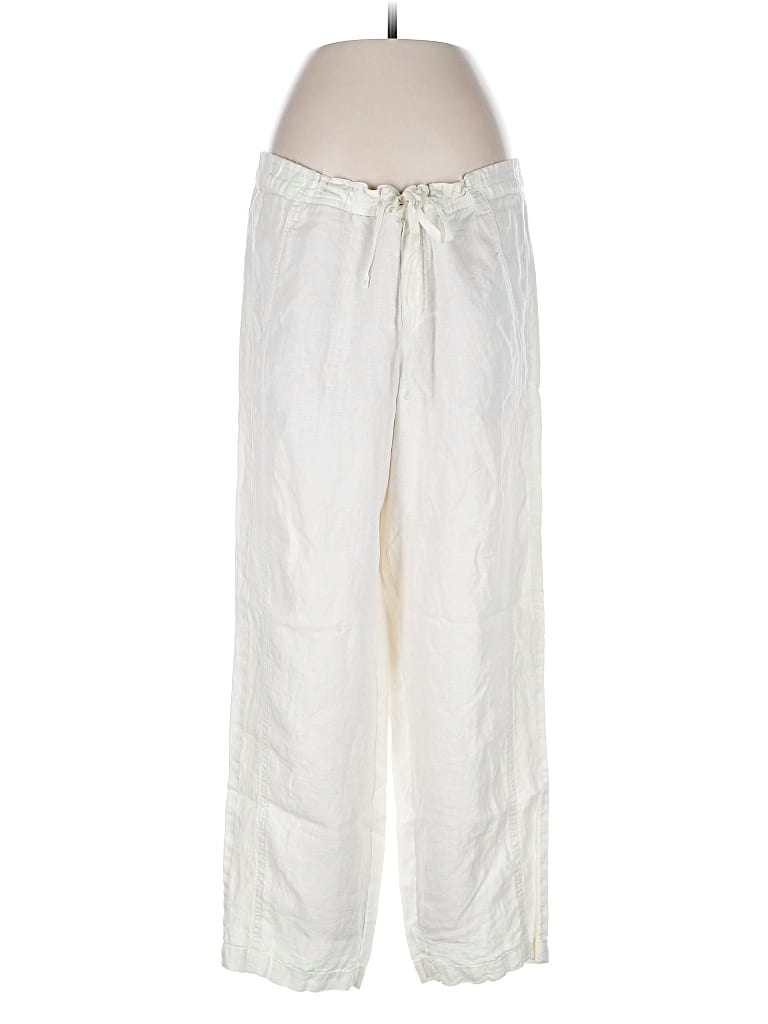 Pre-owned Jjill Casual Pants In White
