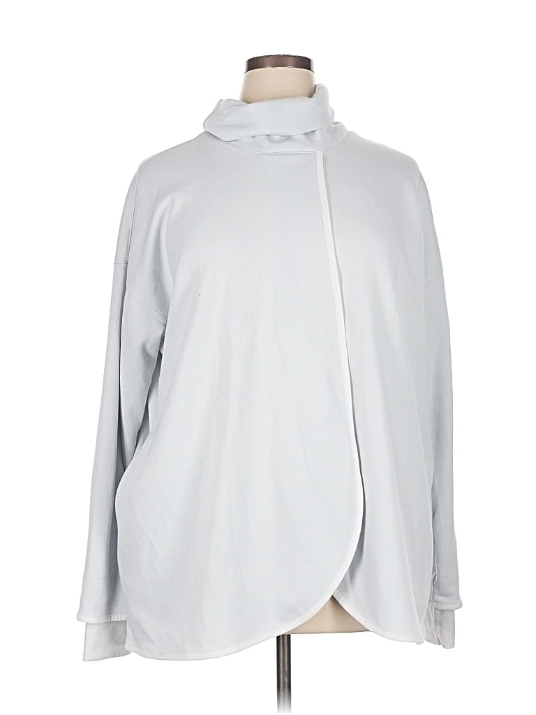 Pre-owned Nike Sweatshirt In Silver