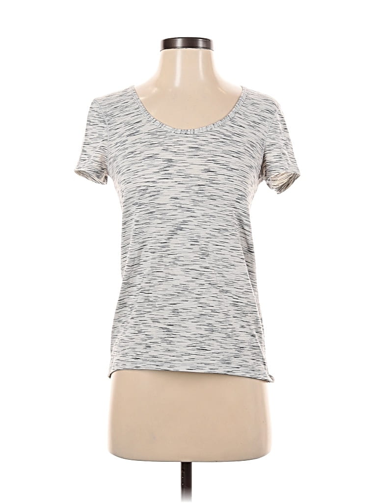 Pre-owned Lululemon Athletica Short Sleeve T-shirt In White