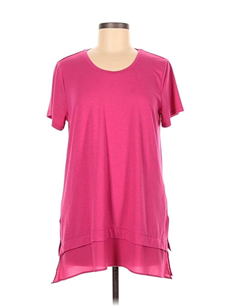 Pre-owned Soft Surroundings Active T-shirt In Pink