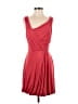 BCBGMAXAZRIA 100% Rayon Solid Red Cocktail Dress Size S - photo 1