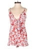 Aqua 100% Rayon Tropical Red Romper Size XS - photo 1