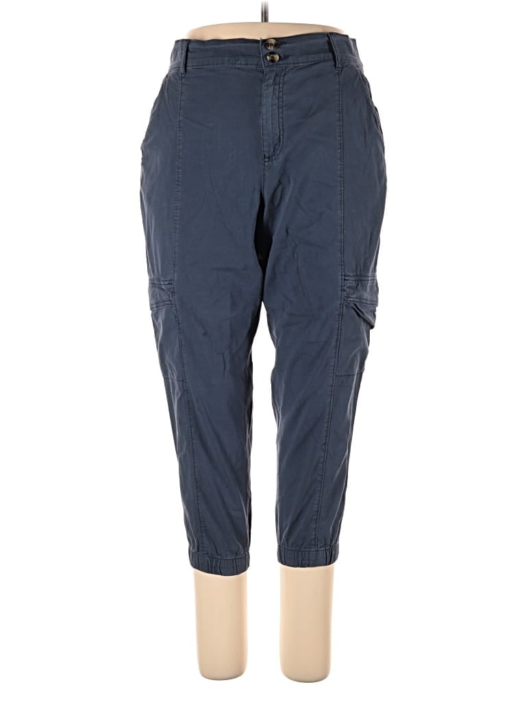Pre-owned Sonoma Goods For Life Cargo Pants In Blue