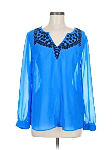 Plenty By Tracy Reese Long Sleeve Blouse (view 1)