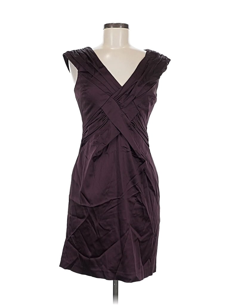 MARC NEW YORK ANDREW MARC Pre-owned Cocktail Dress In Burgundy