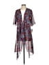 Lularoe 100% Polyester Purple Kimono Size S - photo 1