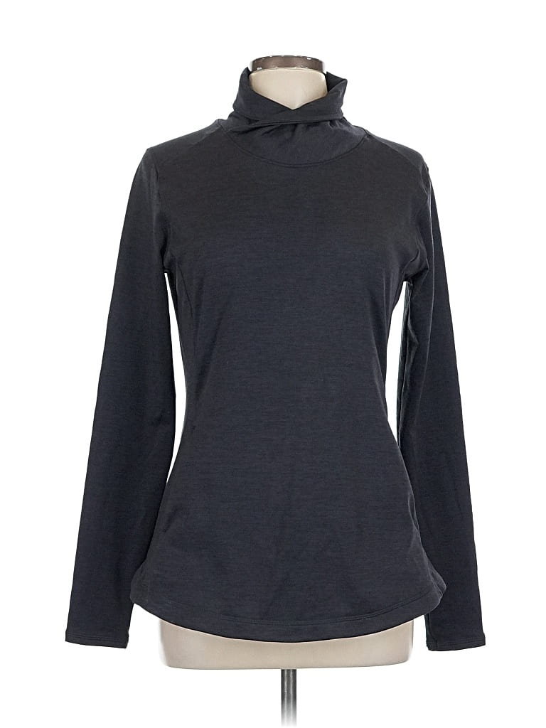 Pre-owned Calia By Carrie Underwood Long Sleeve Turtleneck In Gray