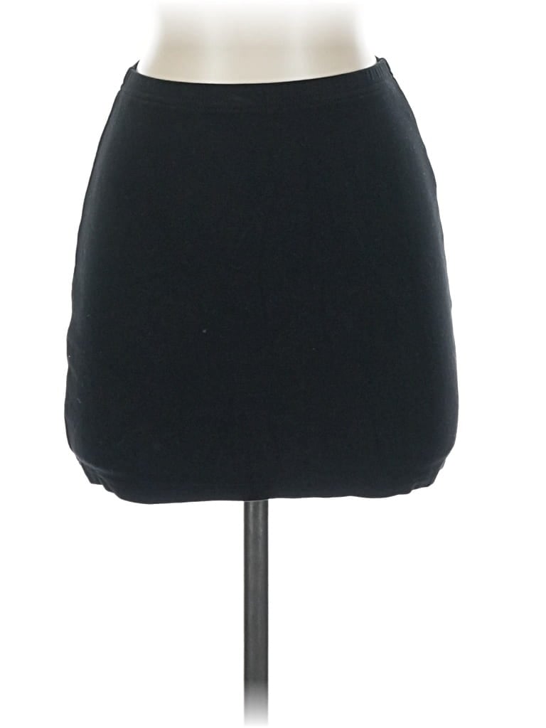 SHEIN Pre-owned Casual Skirt In Black