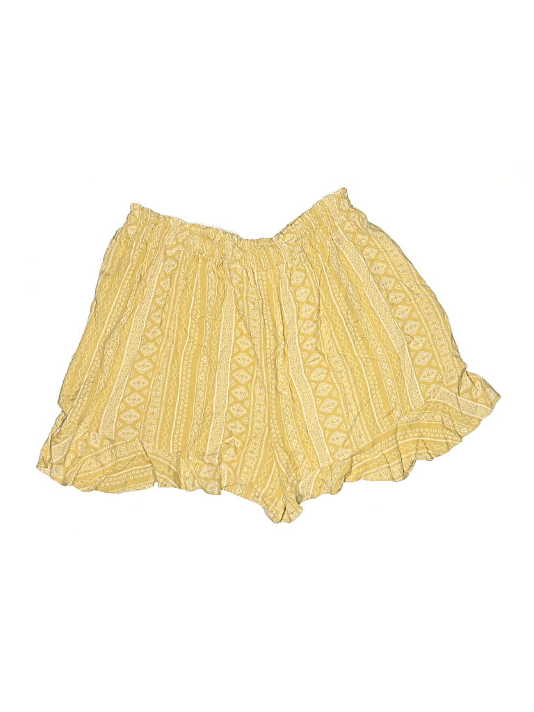 Pre-owned Live To Be Spoiled Shorts In Yellow