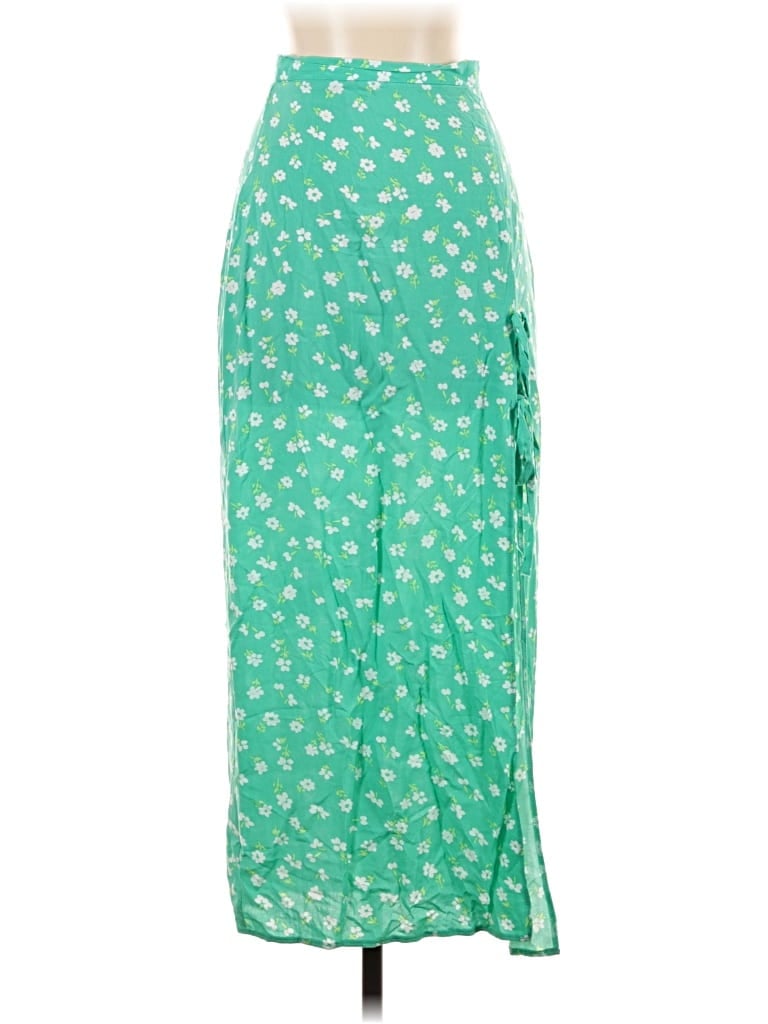 Pre-owned Asos Design Casual Skirt In Green