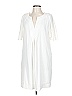 Unbranded 100% Polyester White Casual Dress Size L (estimated) - photo 5