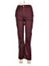 Zara Burgundy Casual Pants Size 6 - photo 1