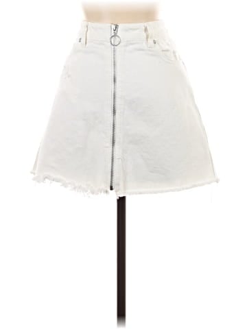 We the Free Denim Skirt (view 1)