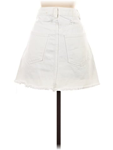 We the Free Denim Skirt (view 2)