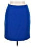 Tahari Solid Blue Formal Skirt Size 14 (petite) - photo 1
