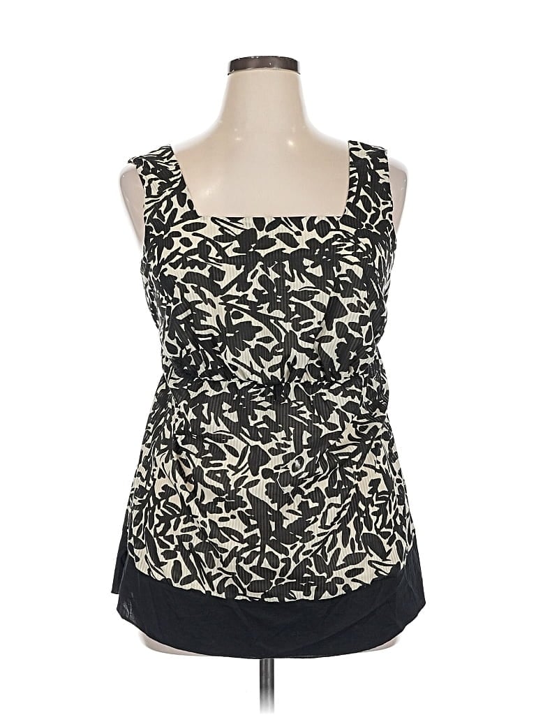 VENEZIA Pre-owned Sleeveless Blouse In Black