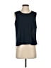 Fenn Wright Manson Blue Black Sleeveless Top Size S - photo 1