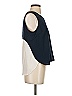 Fenn Wright Manson Blue Black Sleeveless Top Size S - photo 4