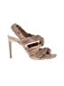 RAYE Solid Tan Heels Size 7 1/2 - photo 1