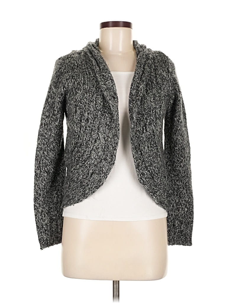 Pre-owned Mudd Cardigan Sweater In Gray