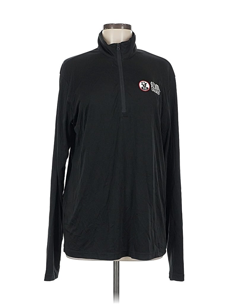 Pre-owned Sport-tek Track Jacket In Black