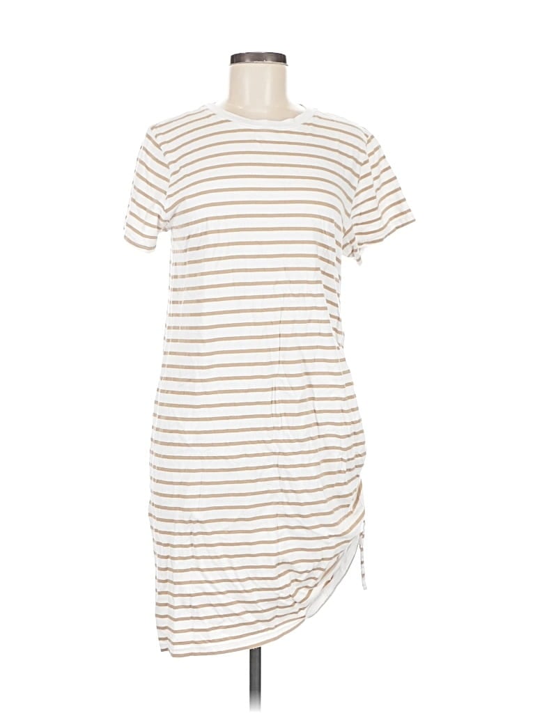 Pre-owned Universal Thread Casual Dress In White