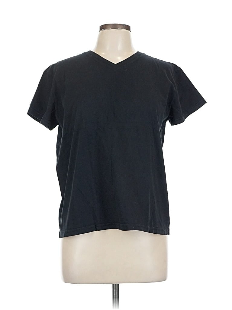 Pre-owned Fresh Produce Short Sleeve T-shirt In Black