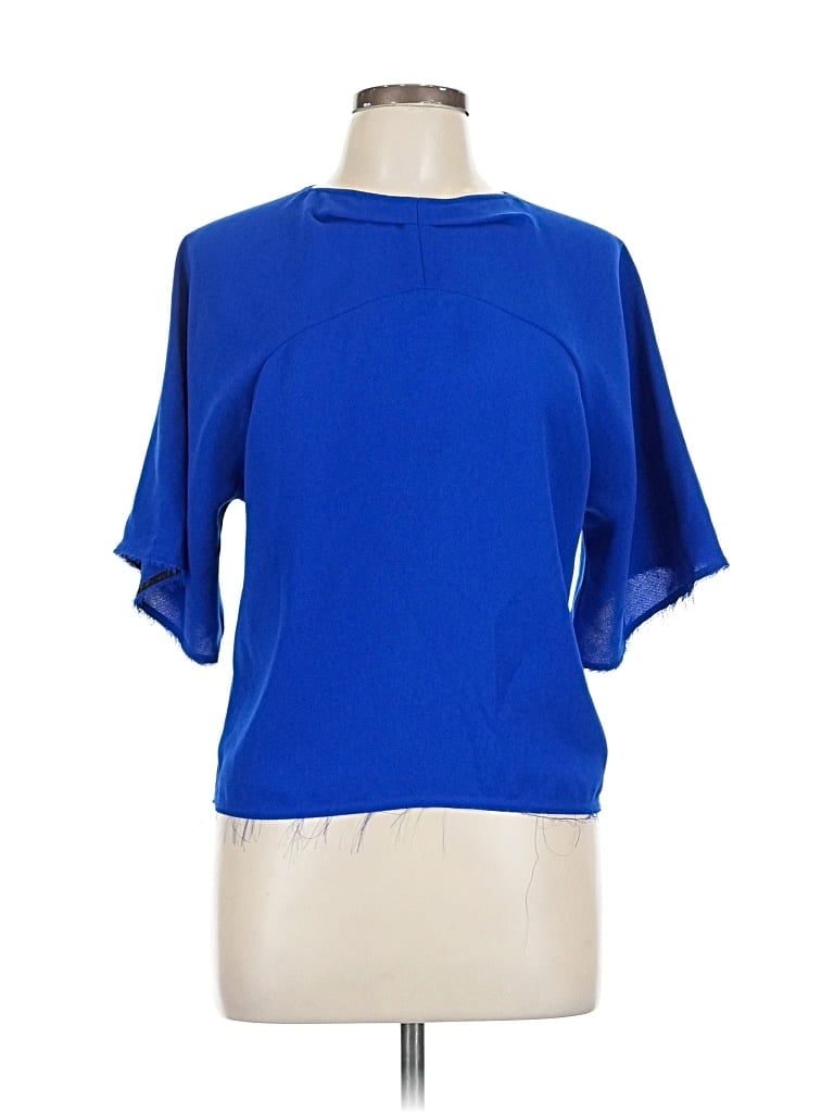Click to view more detailed imagery on our partner's website Pre-owned Acne Studios Short Sleeve Blouse In Blue