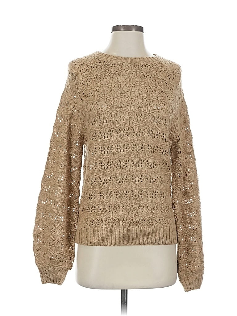 Pre-owned Jun & Ivy Pullover Sweater In Brown