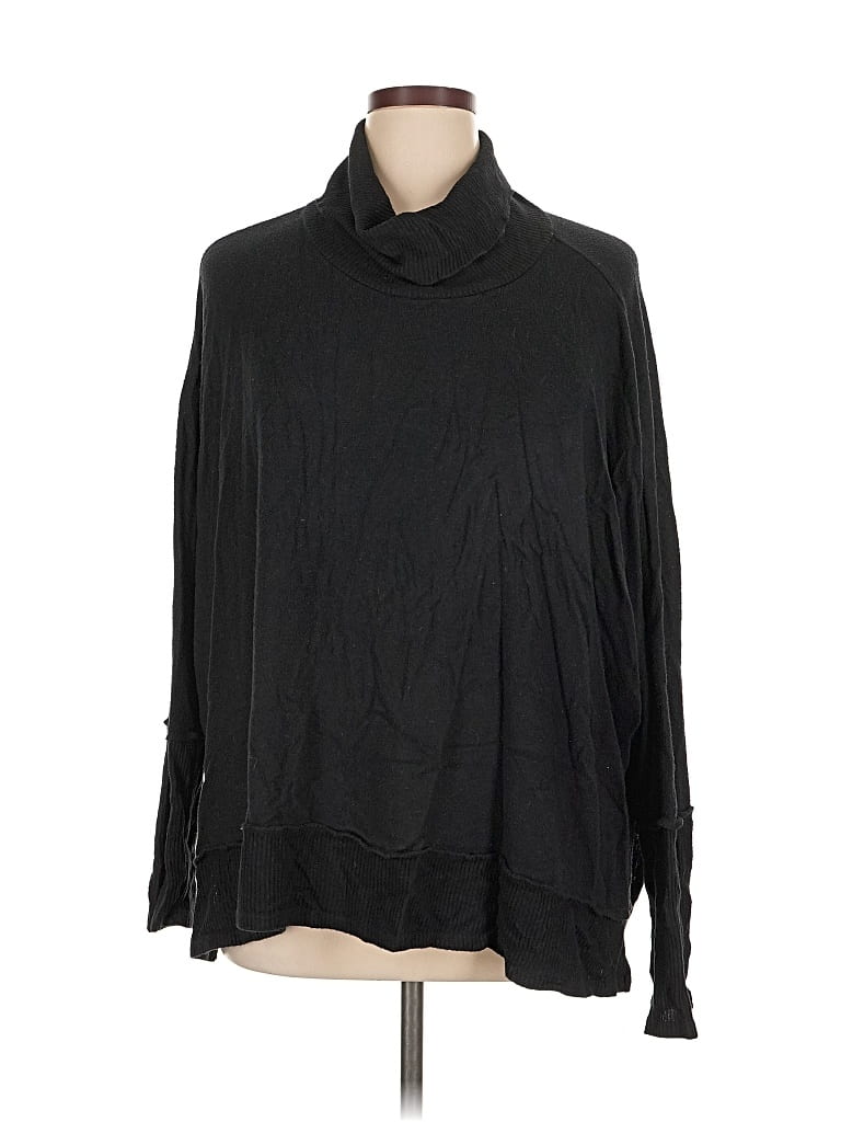 FIRST LOVE Pre-owned Turtleneck Sweater In Black