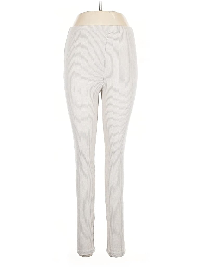 Pre-owned Canvas Active Pants In White