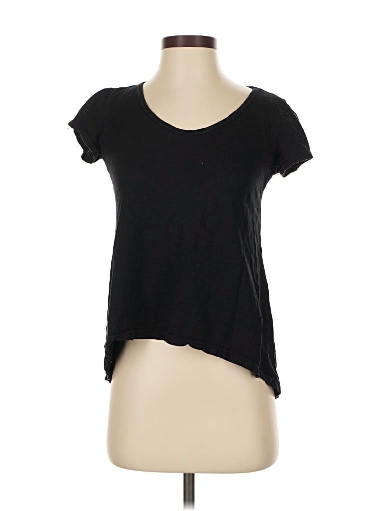 Pre-owned Unbranded Short Sleeve T-shirt In Black