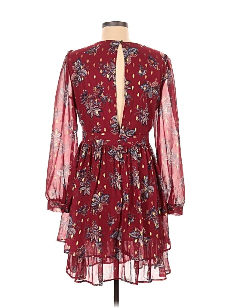 Pre-owned Miami Cocktail Dress In Burgundy