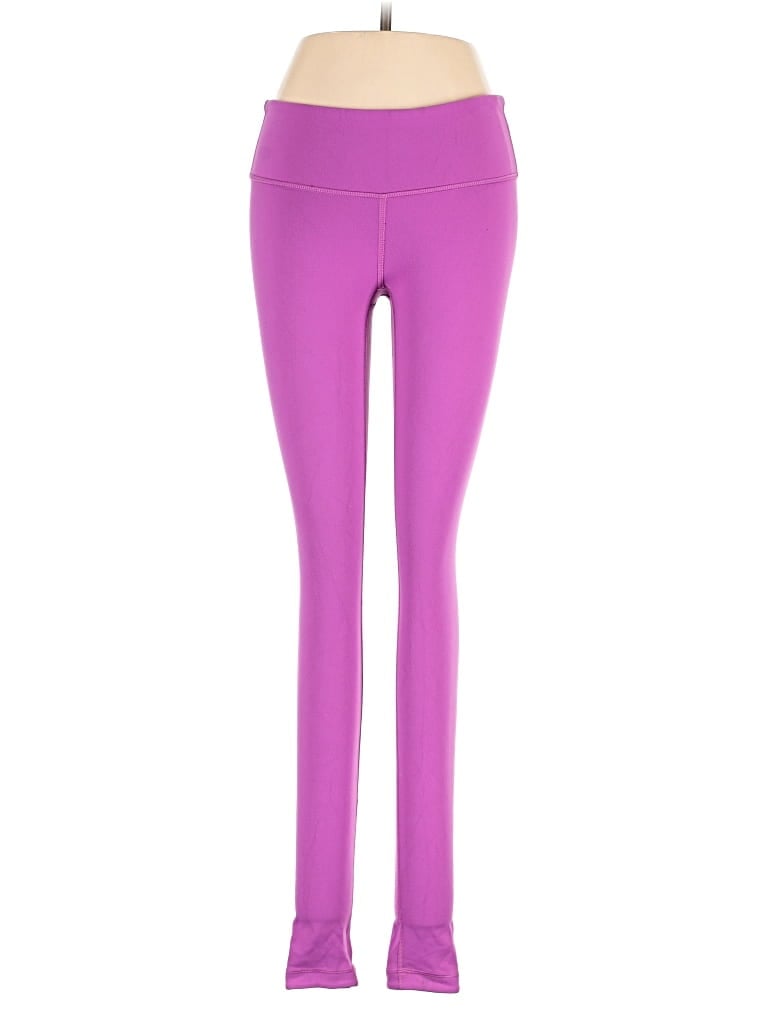 Pre-owned Lululemon Athletica Yoga Pants In Pink