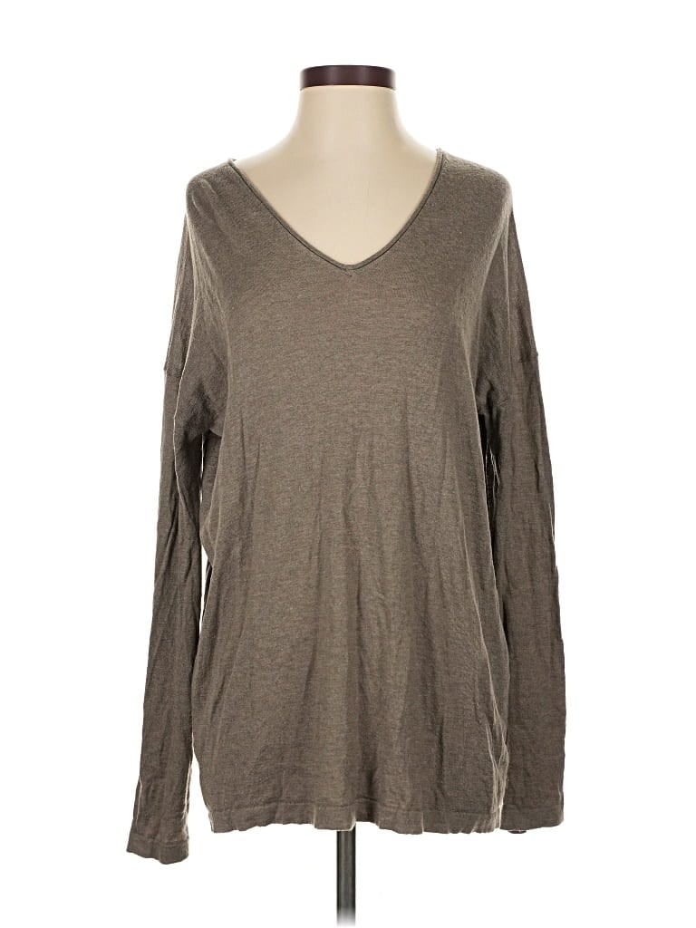 Pre-owned Massimo Dutti Pullover Sweater In Brown