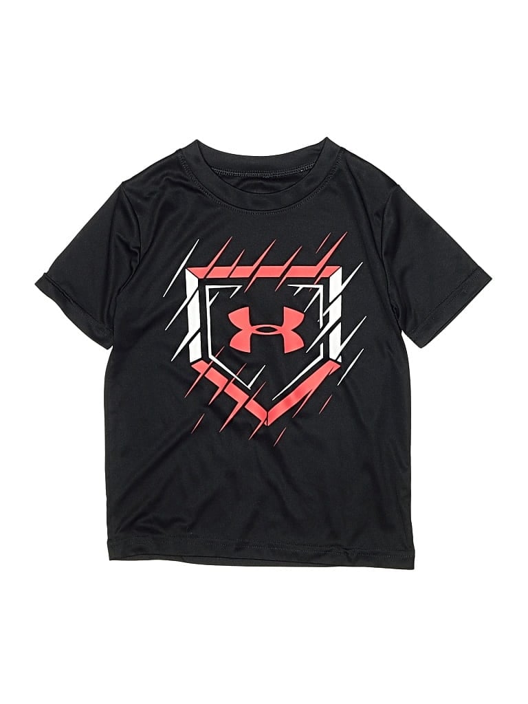 Pre-owned Under Armour Kids' Active T-shirt In Black