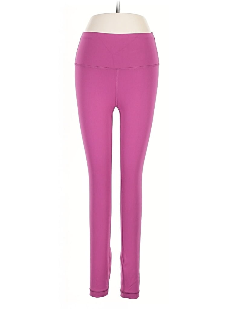 Pre-owned Lululemon Athletica Active Pants In Purple