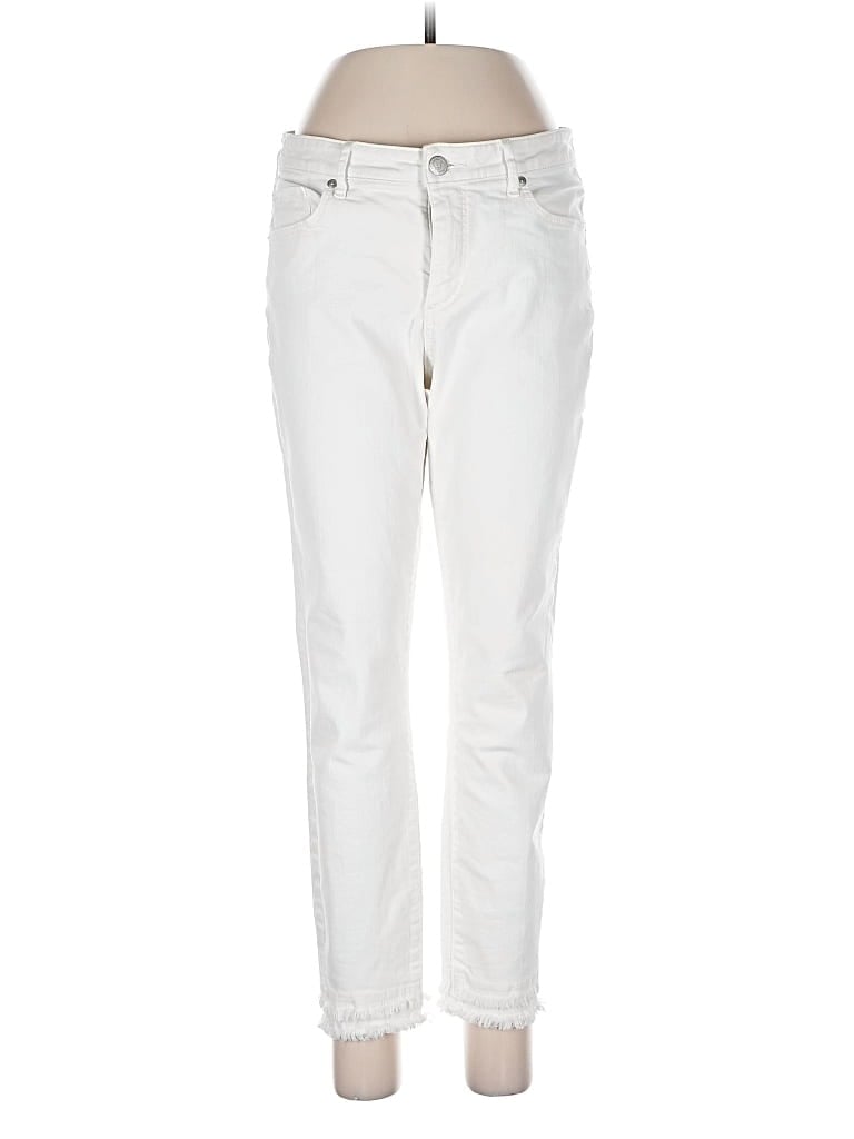 Pre-owned Ann Taylor Loft Jeans In White