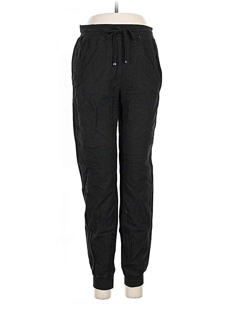 Pre-owned Max Studio Casual Pants In Black